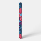 Fuchsia Samsung Galaxy Hoesje (Linkerkant)