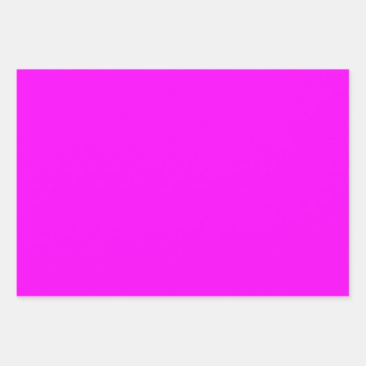 Fuchsia Solid Color Inpakpapier Vel (Voorkant 2)