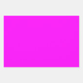 Fuchsia Solid Color Inpakpapier Vel (Voorkant)