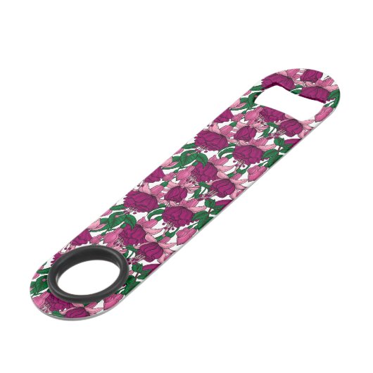 Fuchsia Speed Flessenopener (Achterkant Gekanteld)