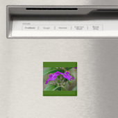 Fuchsia Spiderwort Tweeling Wilde Bloem Geschenken Magneet (Insitu (Vaatwasser))