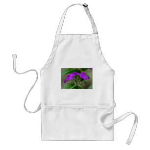 Fuchsia Spiderwort Tweeling Wilde Bloem Geschenken Standaard Schort