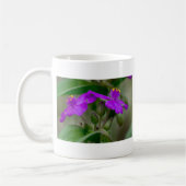 Fuchsia Spiderwort Twins Wildflower Gifts apparel Koffiemok (Links)