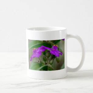 Fuchsia Spiderwort Twins Wildflower Gifts apparel Koffiemok
