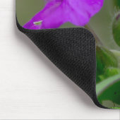 Fuchsia Spiderwort Twins Wildflower Gifts apparel Muismat (Hoek)