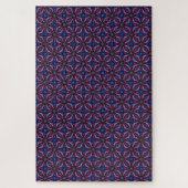 Fuchsia Stargazer Onmogelijk Legpuzzel (Verticaal)