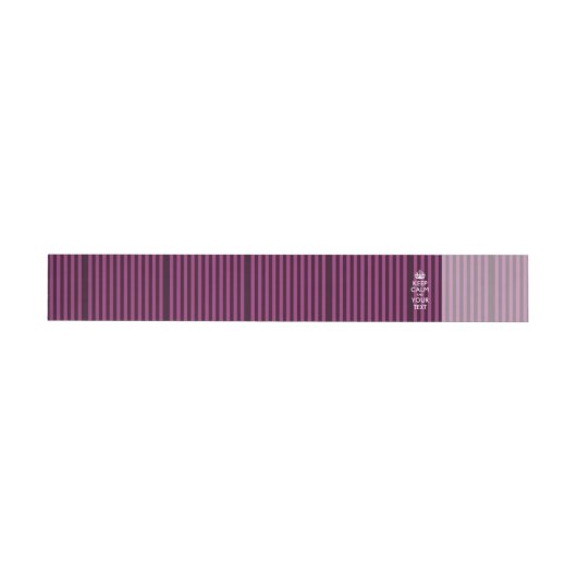 Fuchsia Stripes houdt CALM en uw Creative Text bij (Individueel)