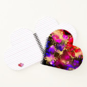 Fuchsia Stunning Alcohol Ink Painting Notitieboek (Binnen)