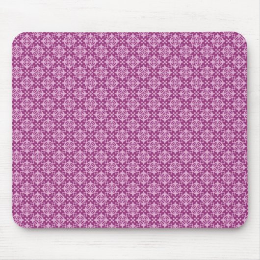 Fuchsia Stylish Chic Mousepad Muismat (Voorkant)