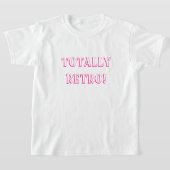 Fuchsia Total Retro Quote T-shirt (Laagn)
