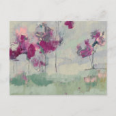 Fuchsia Treeline Briefkaart (Voorkant)