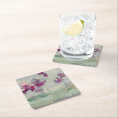 Fuchsia Treeline Kartonnen Onderzetters (Insitu)