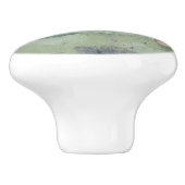 Fuchsia Treeline Keramische Knop (Zijkant)