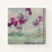 Fuchsia Treeline Notitieboek (Achterkant)