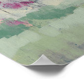 Fuchsia Treeline Poster (Hoek)