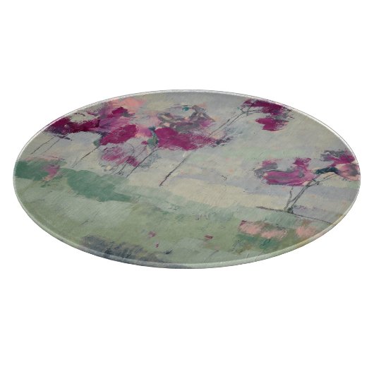 Fuchsia Treeline Snijplank (Hoek)