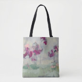Fuchsia Treeline Tote Bag (Voorkant)