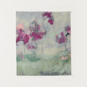 Fuchsia Treeline Wandkleed (Voorkant)