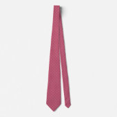 Fuchsia Tribal Motief Stropdas (Voorkant)