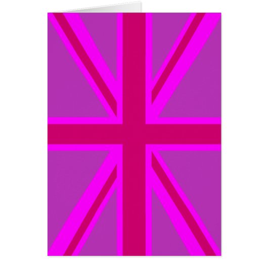 Fuchsia Union Jack (Voorkant)