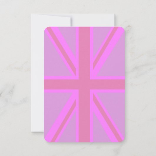 Fuchsia Union Jack (Achterkant)