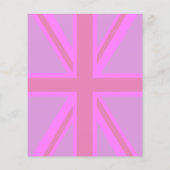 Fuchsia Union Jack Flyer (Achterkant)