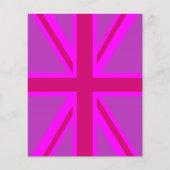 Fuchsia Union Jack Flyer (Voorkant)