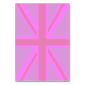 Fuchsia Union Jack Kaart (Achterkant)