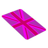 Fuchsia Union Jack Magneet (Rechterzijde)