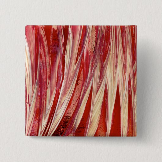 Fuchsia Veerzoom Vierkante Button 5,1 Cm (Voorkant)