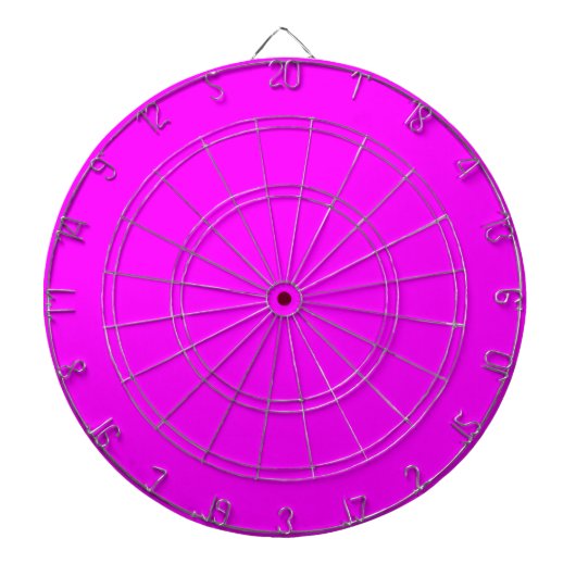 Fuchsia Violet Dartbord (Voorkant)
