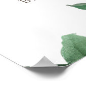 Fuchsia Vrijgezellenfeest Welcome Sign Poster (Hoek)