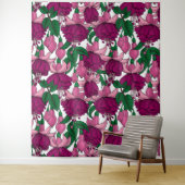 Fuchsia Wandkleed (In situ)