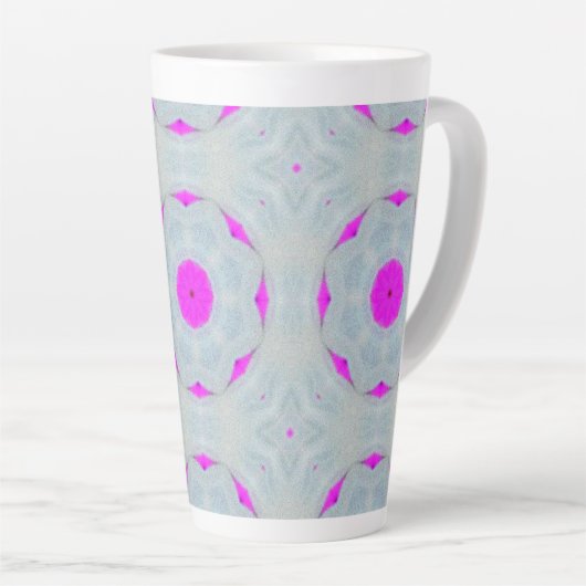 Fuchsia Whisper Latte Mok (Rechterhoek)