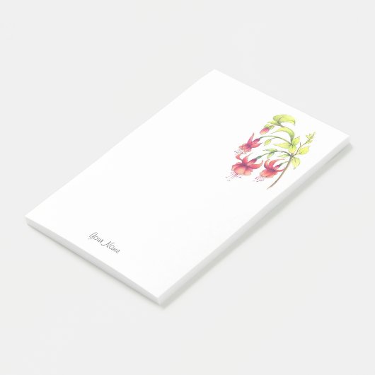 Fuchsias Post-it® Notes (Schuin)