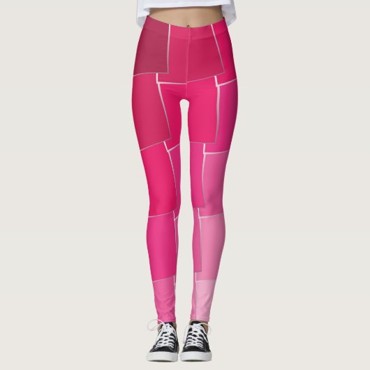 fuchsie 11 leggings (Voorkant)