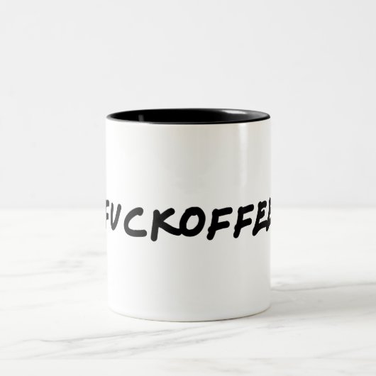 Fuckoffee Tweekleurige Koffiemok (Center)