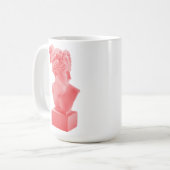 Fucsia Venus Buste Koffiemok (Voorkant links)