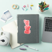 Fucsia venusbuste sticker (iPad Cover)