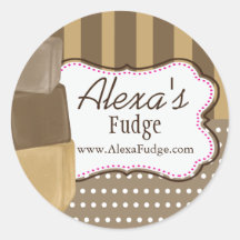 Fudge Business Sticker