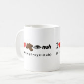 Fudge Eye Nuh Koffiemok (Voorkant links)