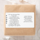 Fudge Labels (Insitu)