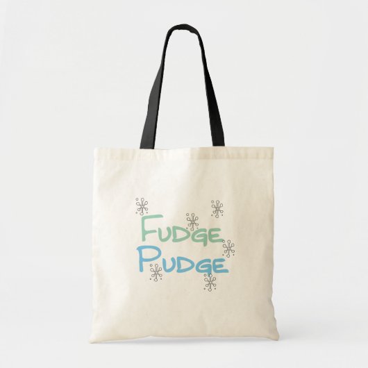 Fudge Pudge Vakantie Tshirts en Geschenken Tote Bag (Voorkant)