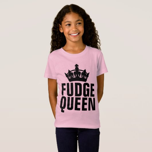 FUDGE QUEEN T-SHIRTS (Voorkant volledig)