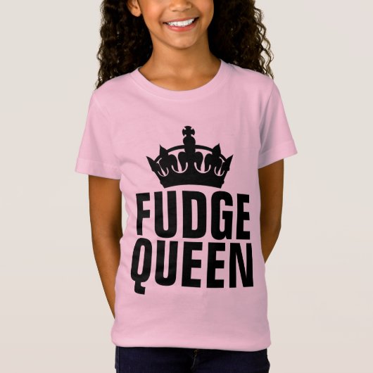 FUDGE QUEEN T-SHIRTS (Voorkant)