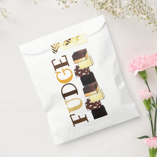 Fudge Stack Confection Snoep Sweets Bedankzakje (Gezegeld)