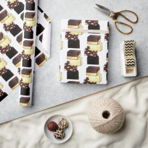 Fudge Stack Confection Snoep Sweets Cadeaupapier