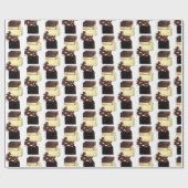 Fudge Stack Confection Snoep Sweets Cadeaupapier (Vlak)