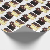 Fudge Stack Confection Snoep Sweets Cadeaupapier (Hoek)