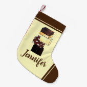Fudge Stack Confection Snoep Sweets Kleine Kerstsok (Voorkant (Hangend))